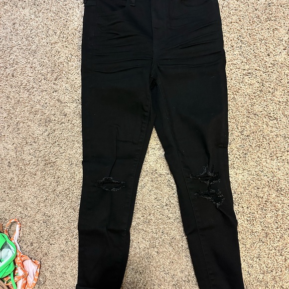 American Eagle Outfitters Denim - American Eagle Outfitters Black Skinny Jeans